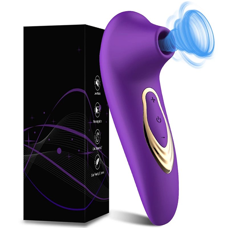 Mini clitoral suction vibrator G-spot suction stimulator silicone USB charging waterproof adult sex toy wholesale for women