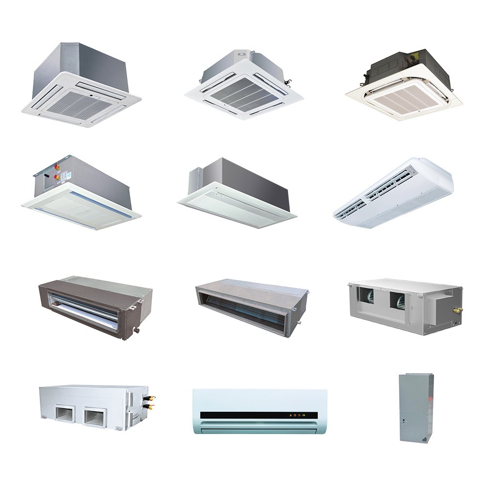VRF system indoor air conditioning unit ceiling concealed ducted air conditioning