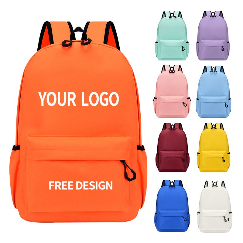 Wholesale customized waterproof Oxford cloth fashionable student backpack nylon cheap price children's design unisex